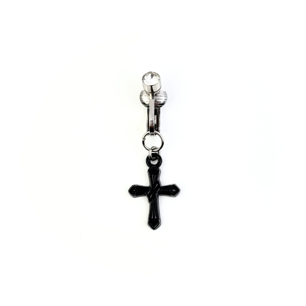 Dark Cross Navel Charm