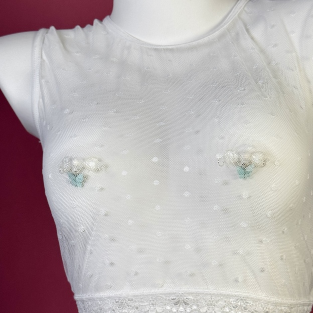 nipple clamps made of pearl powder