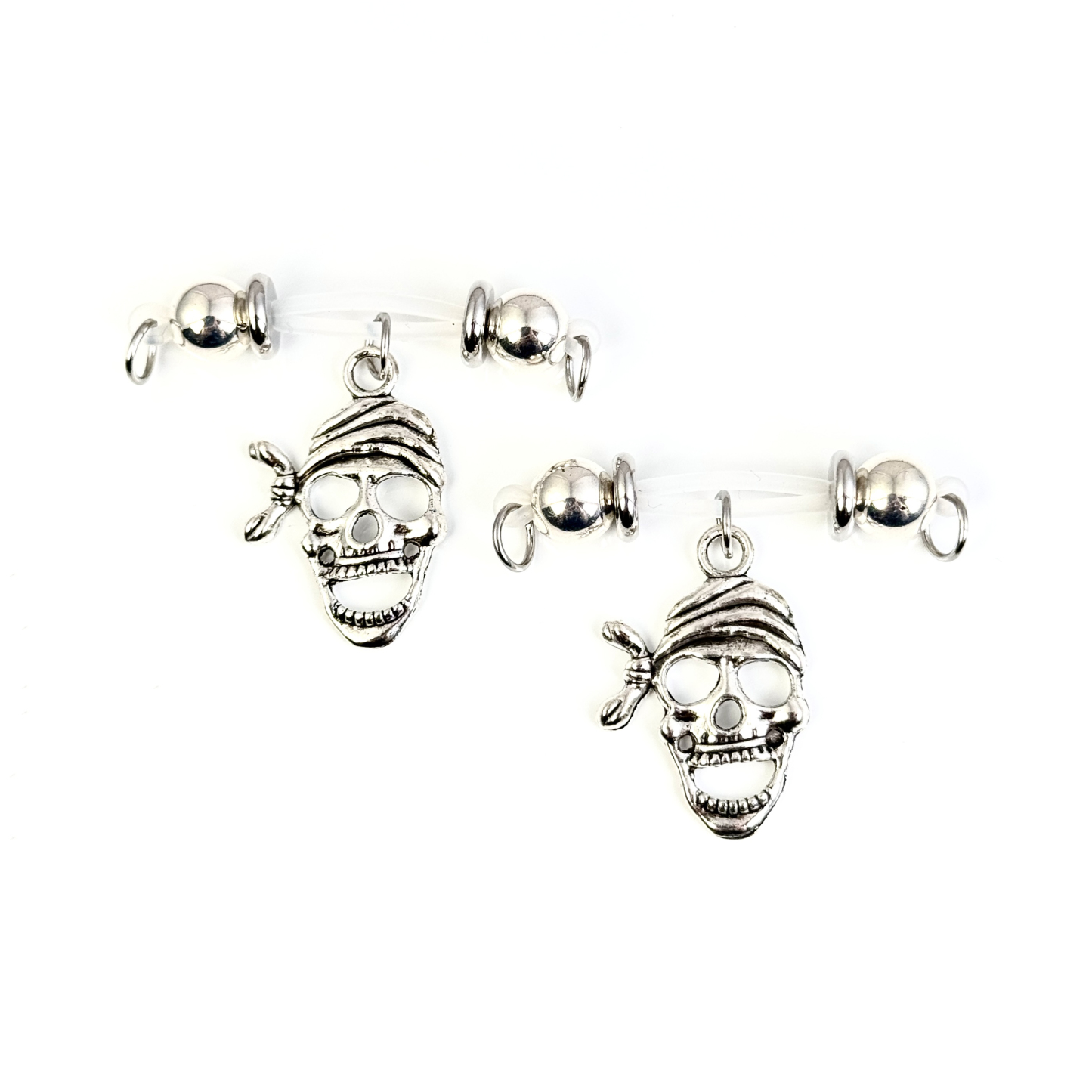 Masked Skull Nipple Clamps
