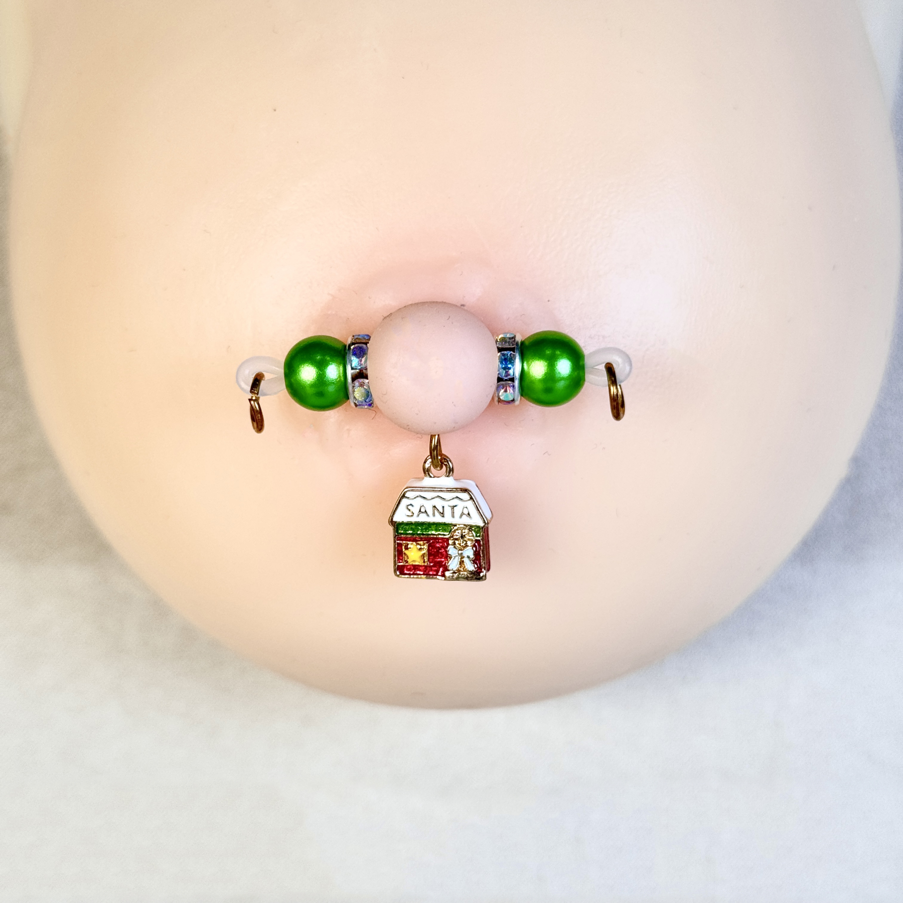Christmas jewelry clip