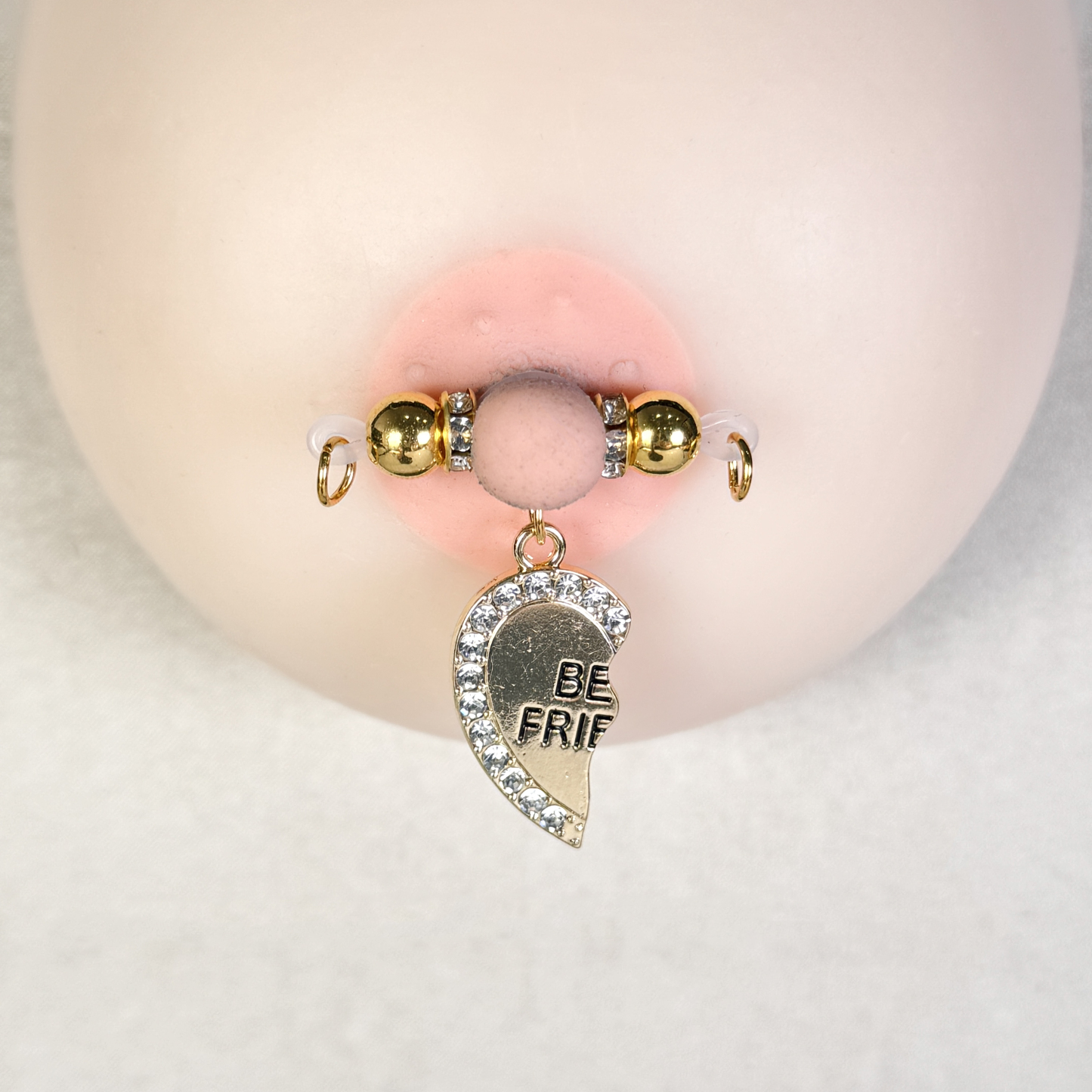 Luxe Gold Best Friends Heart Set