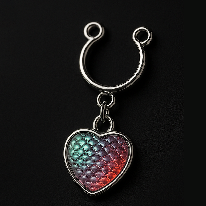 Pink oil dripping alloy nipple clamp-Thyye