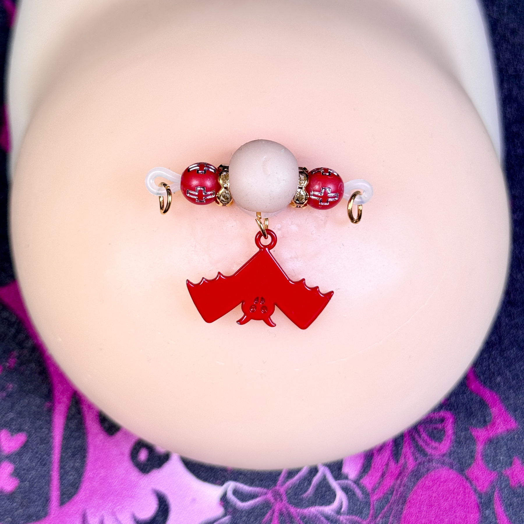 Vampire Bat Non-Piercing Nipple Clamp