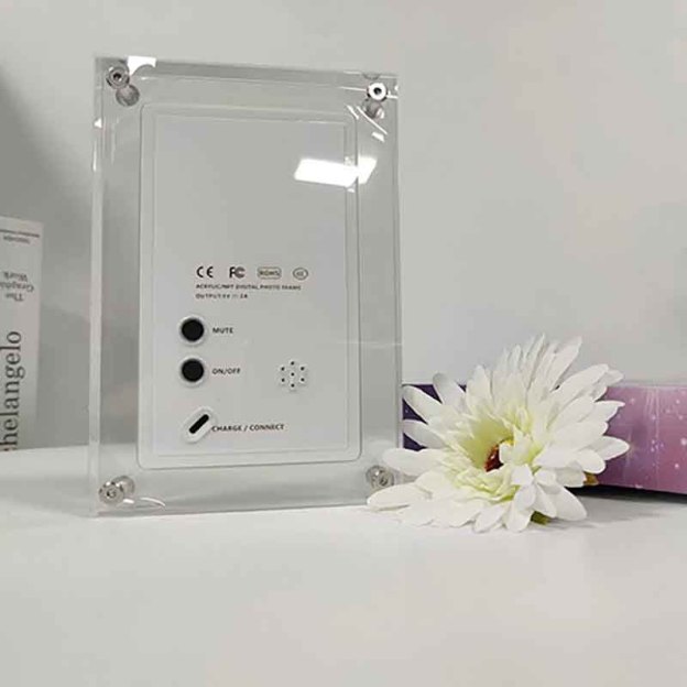 5 inch transparent acrylic digital photo frame-Thyye