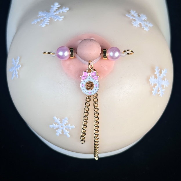 Blush Donut Luxe Clips