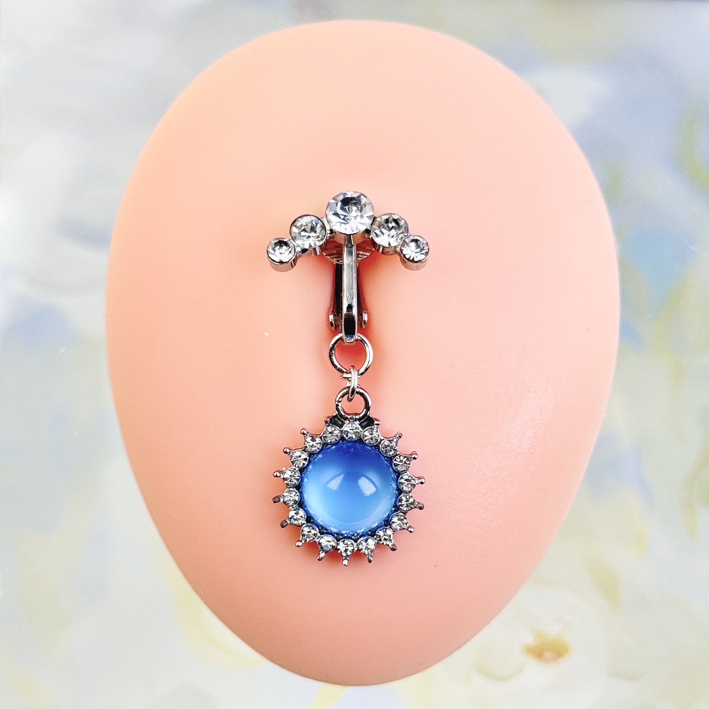 Sun Gem Non-Piercing Navel Clip