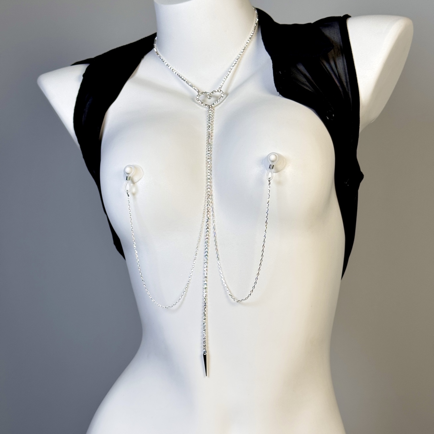 Crystal Spike Body Chain