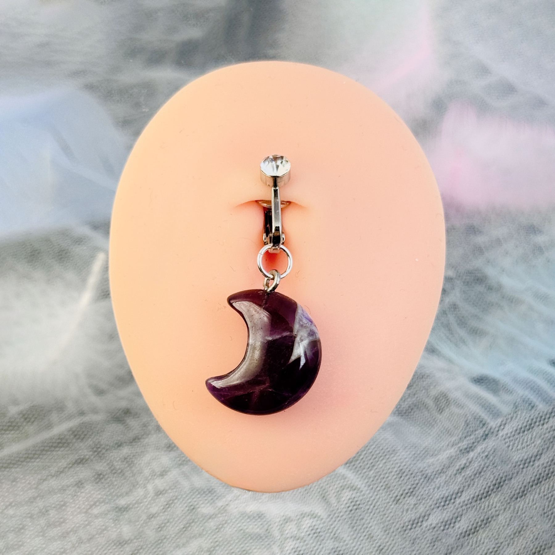 Moon Goddess Non-Piercing Navel Jewelry