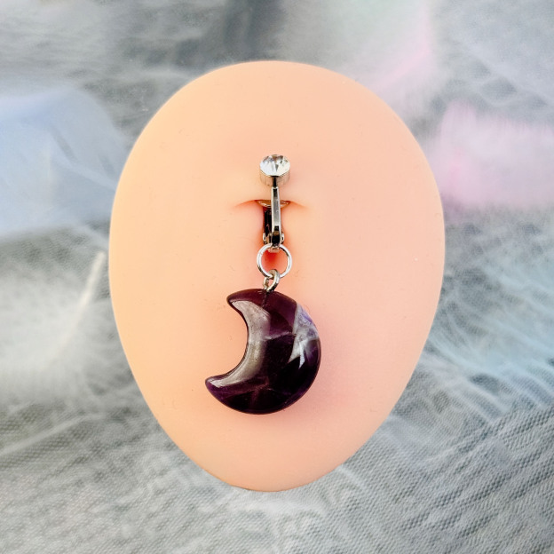 Moon Goddess Non-Piercing Navel Jewelry