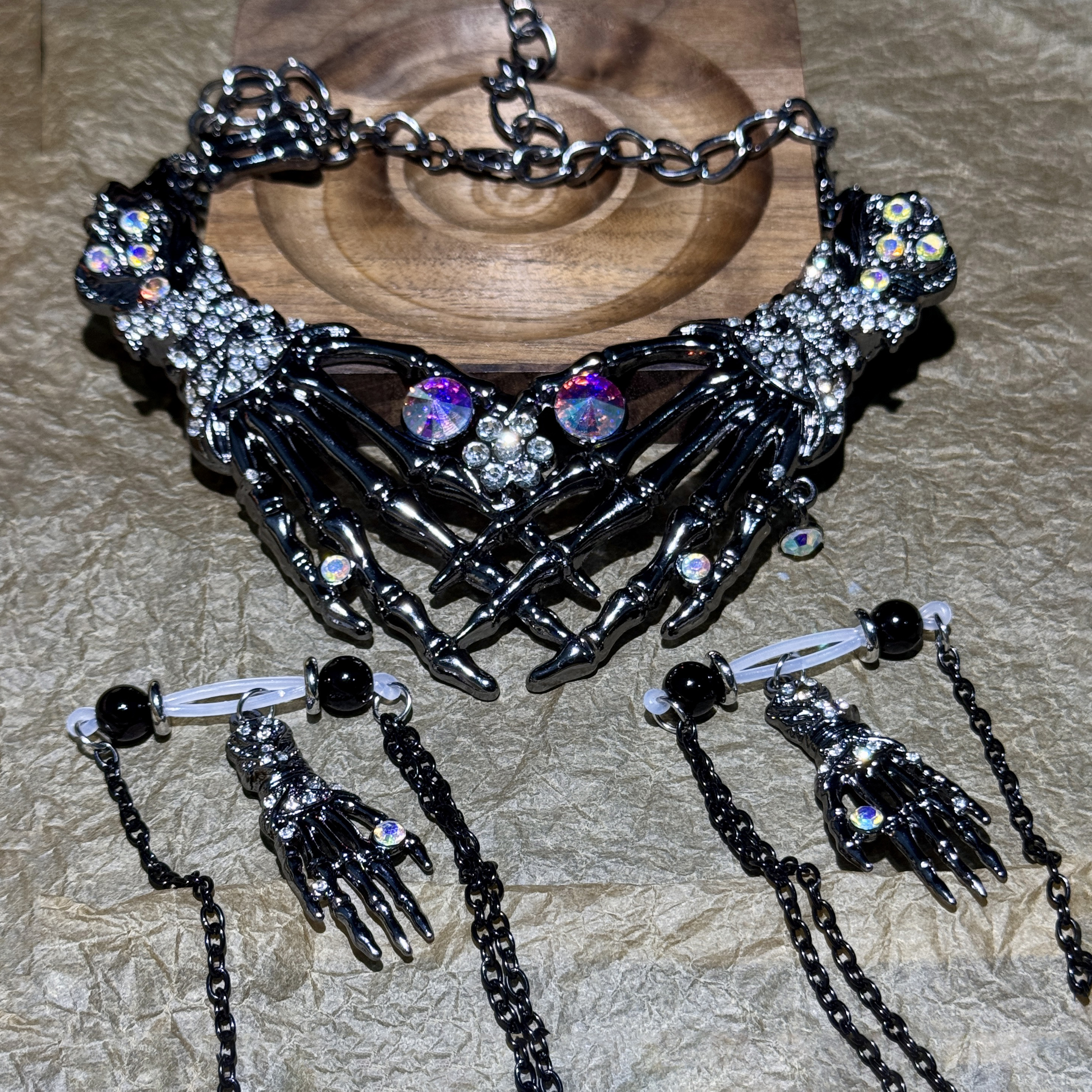 Gothic Claw Body Chain