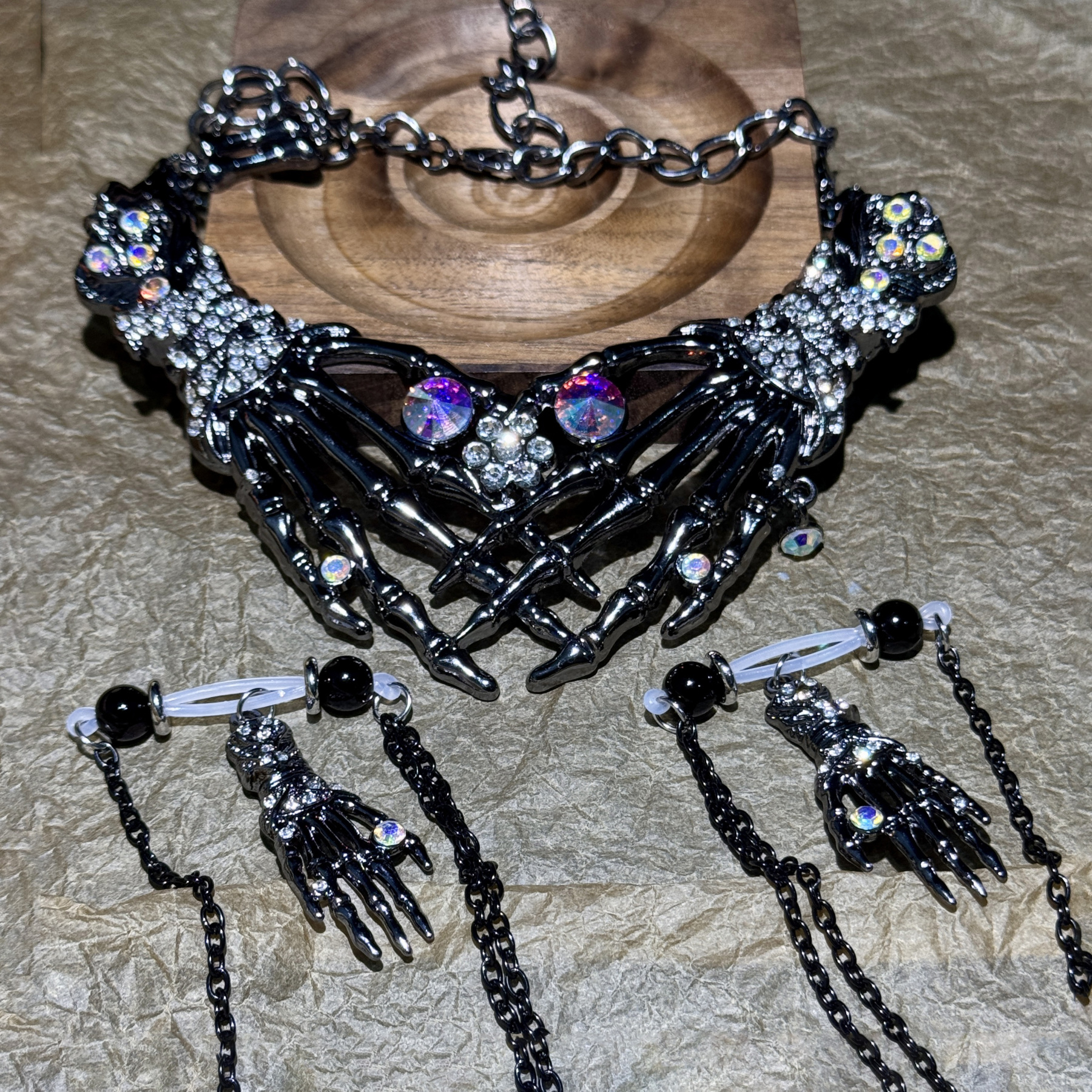 Gothic Claw Body Chain
