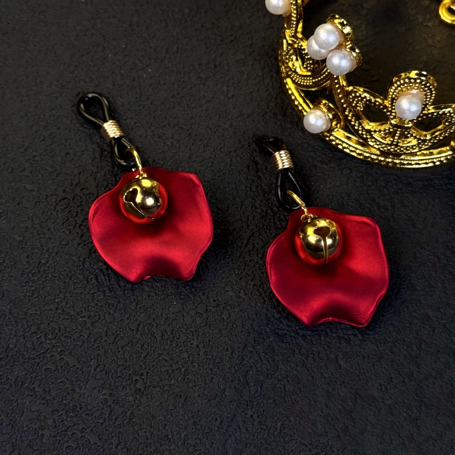 Ruby Bell Charm