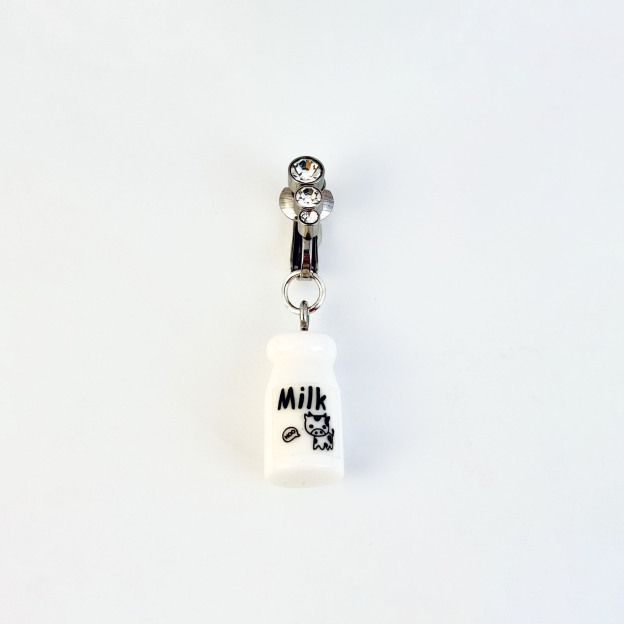 "Milk Dream" Non-Piercing Navel Jewelry