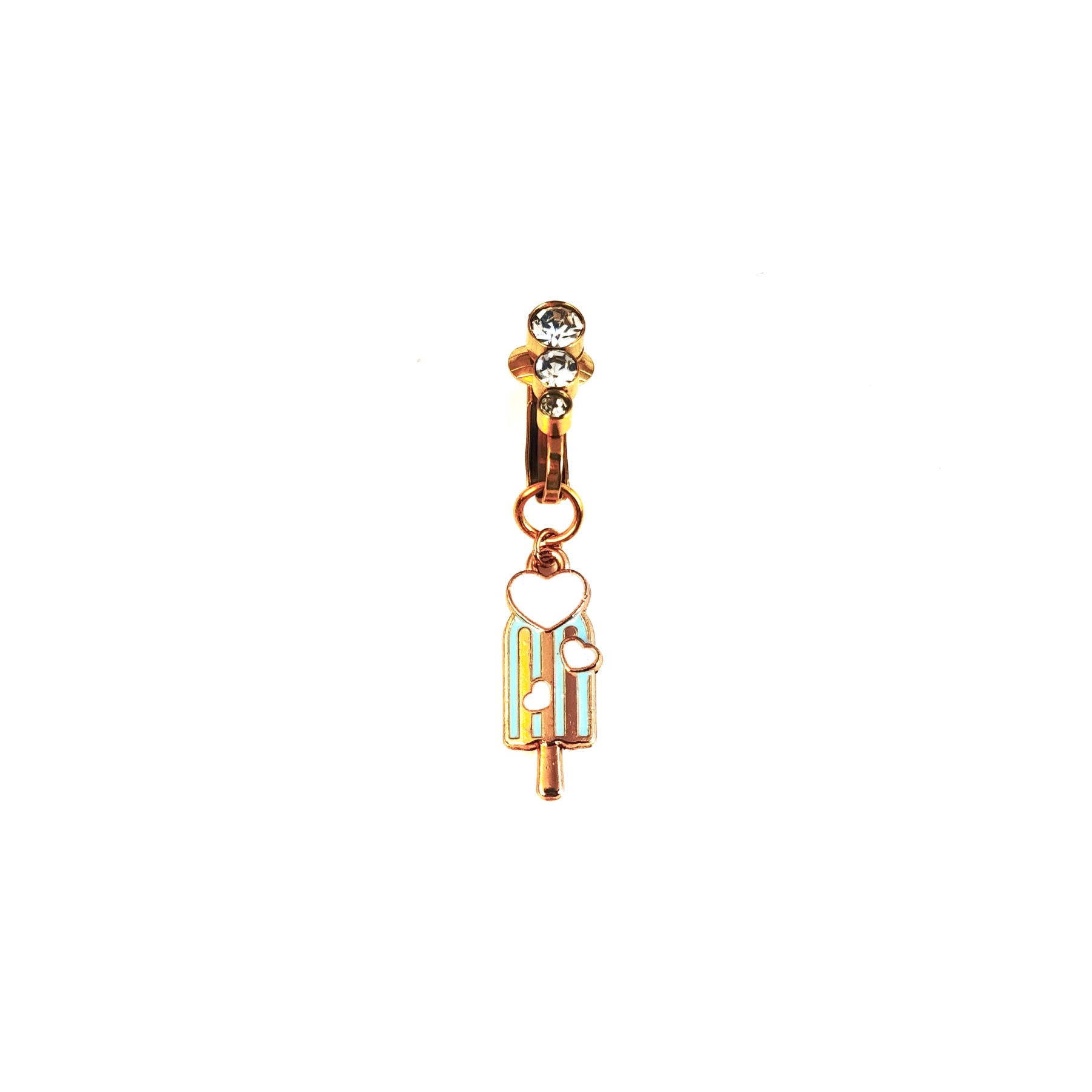 Sweet Ice Cream Faux Navel Ring