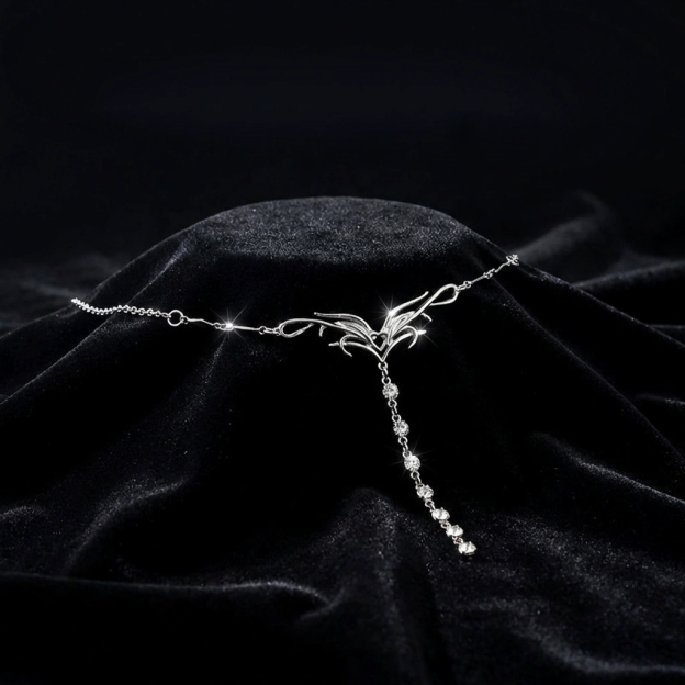 Cyber ​​Totem Sterling Silver Waist Chain