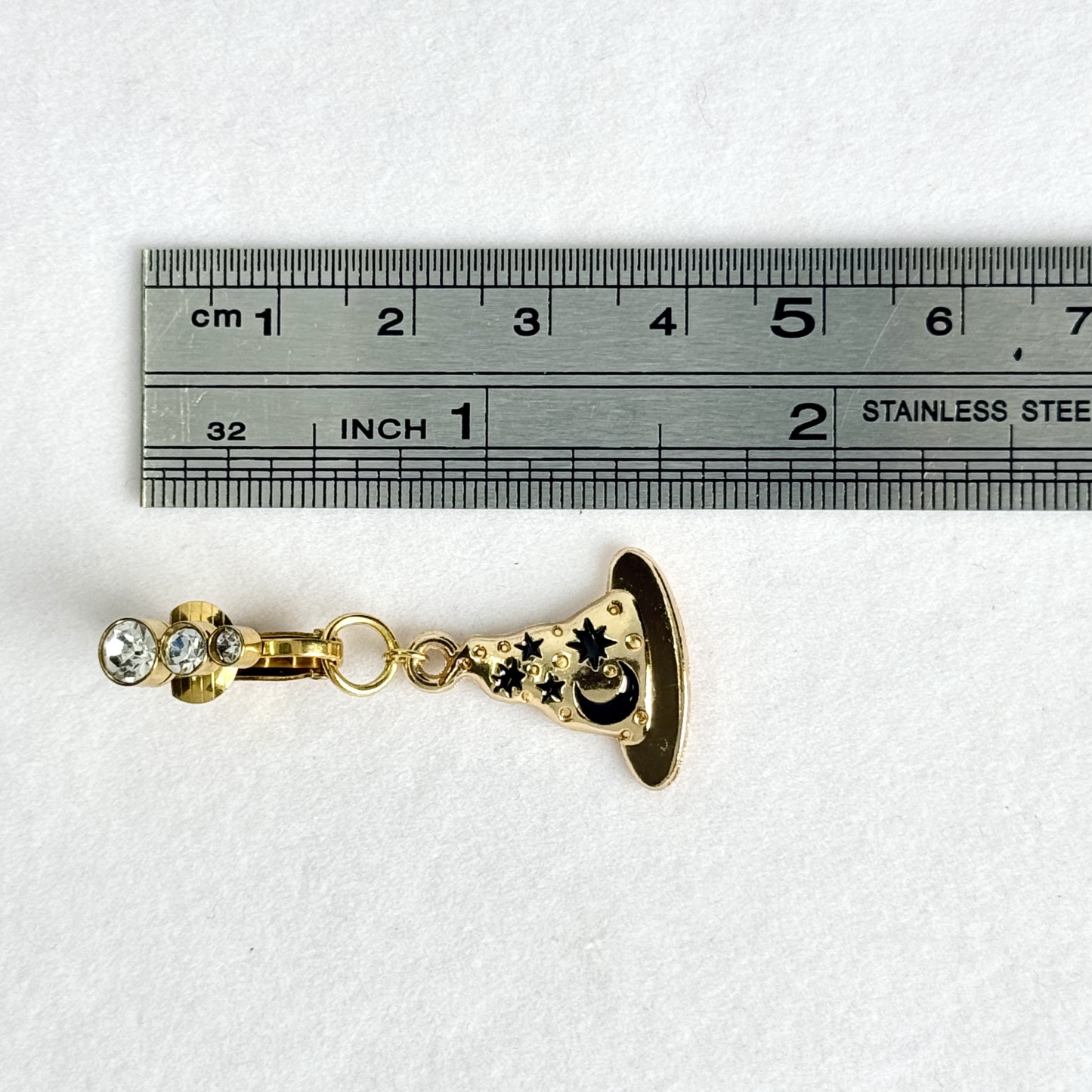 Witch Hat Navel Charm