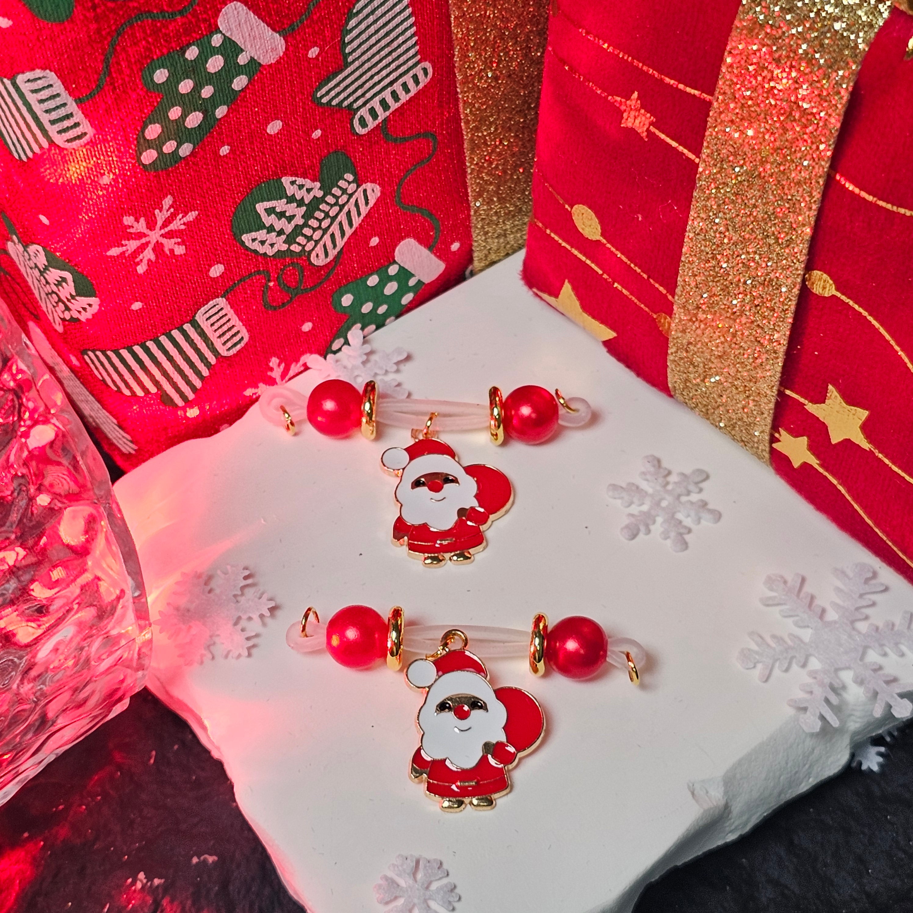 Pearl milk Santa Claus