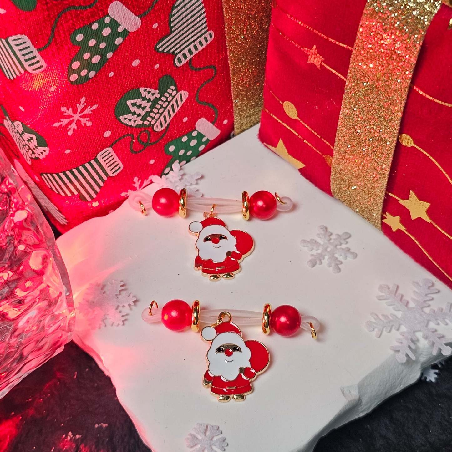 Pearl milk Santa Claus