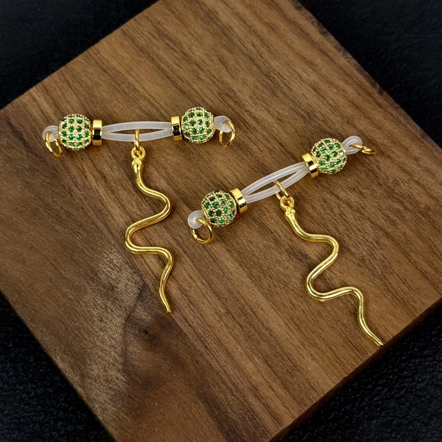 Gilded Serpent Nipple Clamps