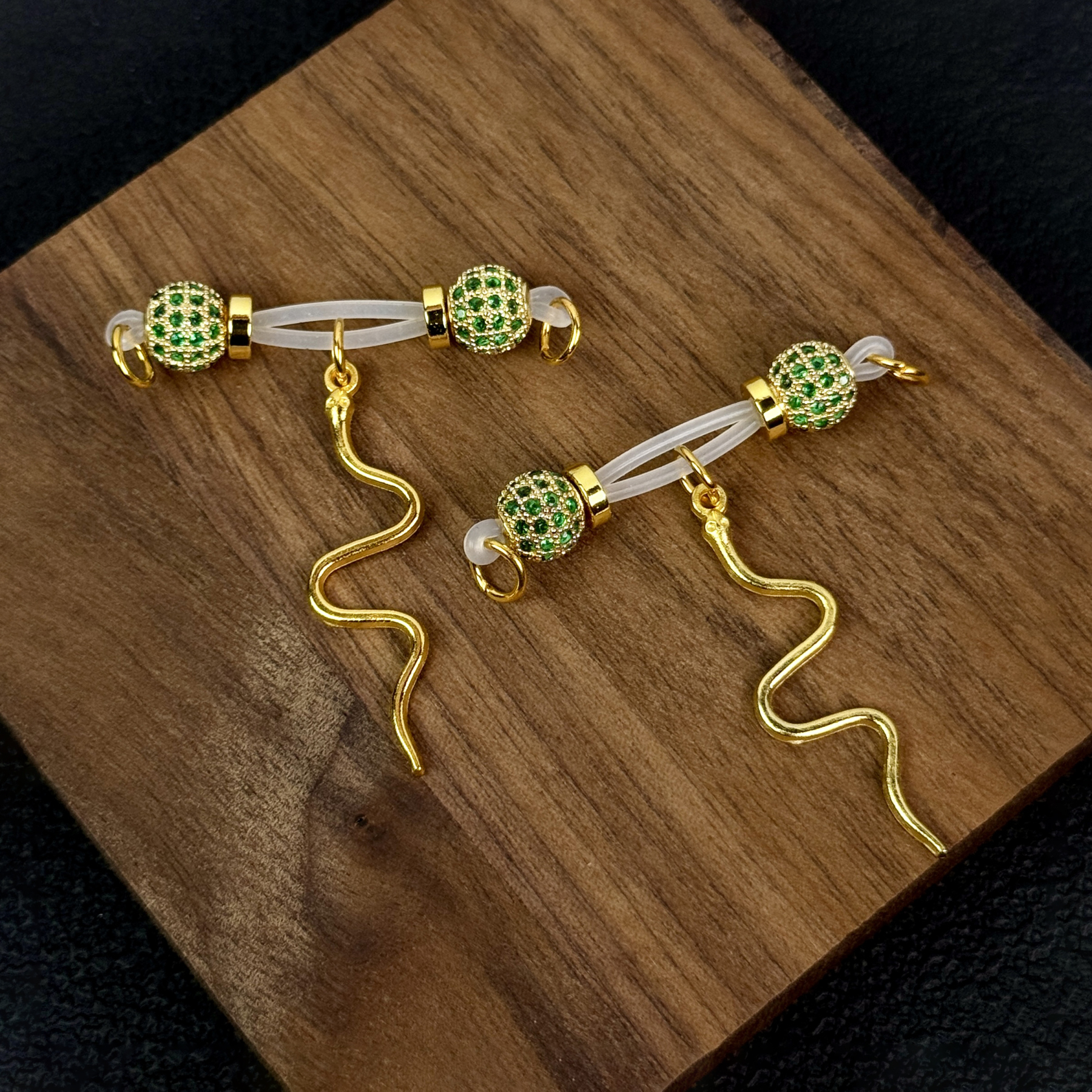 Gilded Serpent Nipple Clamps