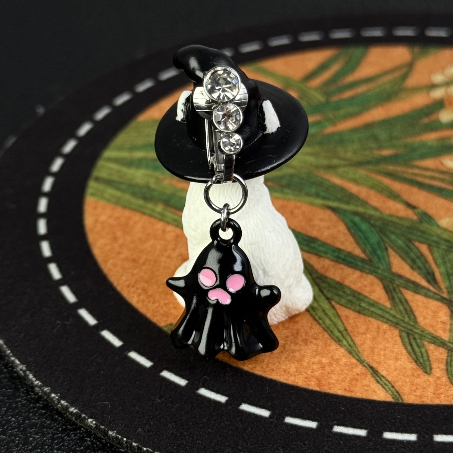 Cute Ghost Navel Charm