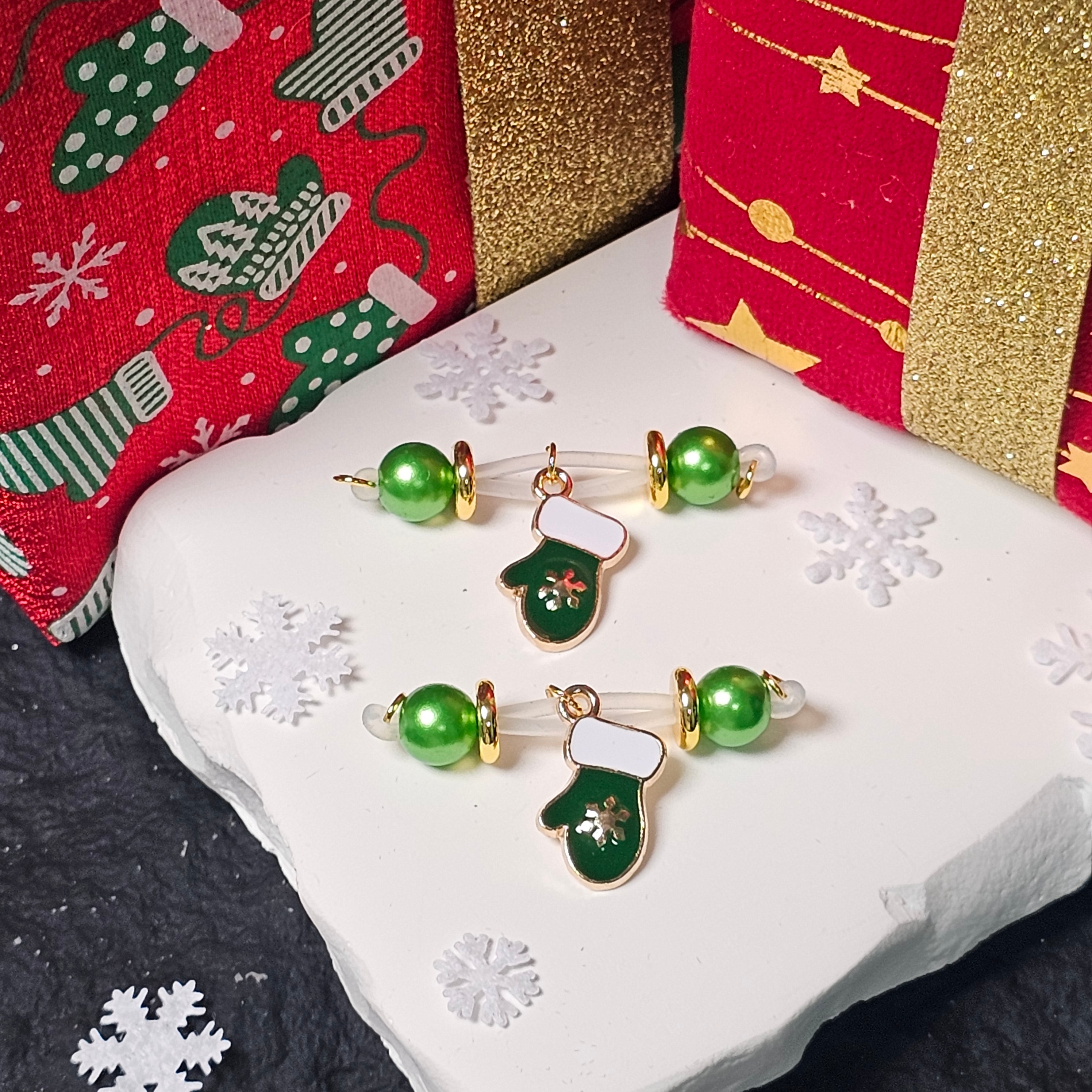 Christmas crystal gloves