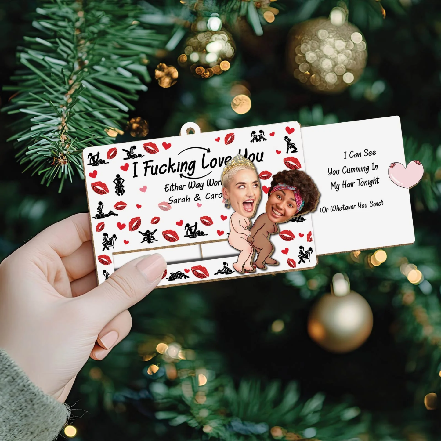 🎄Christmas prank postcard (💋Avatar customization)-Thyye