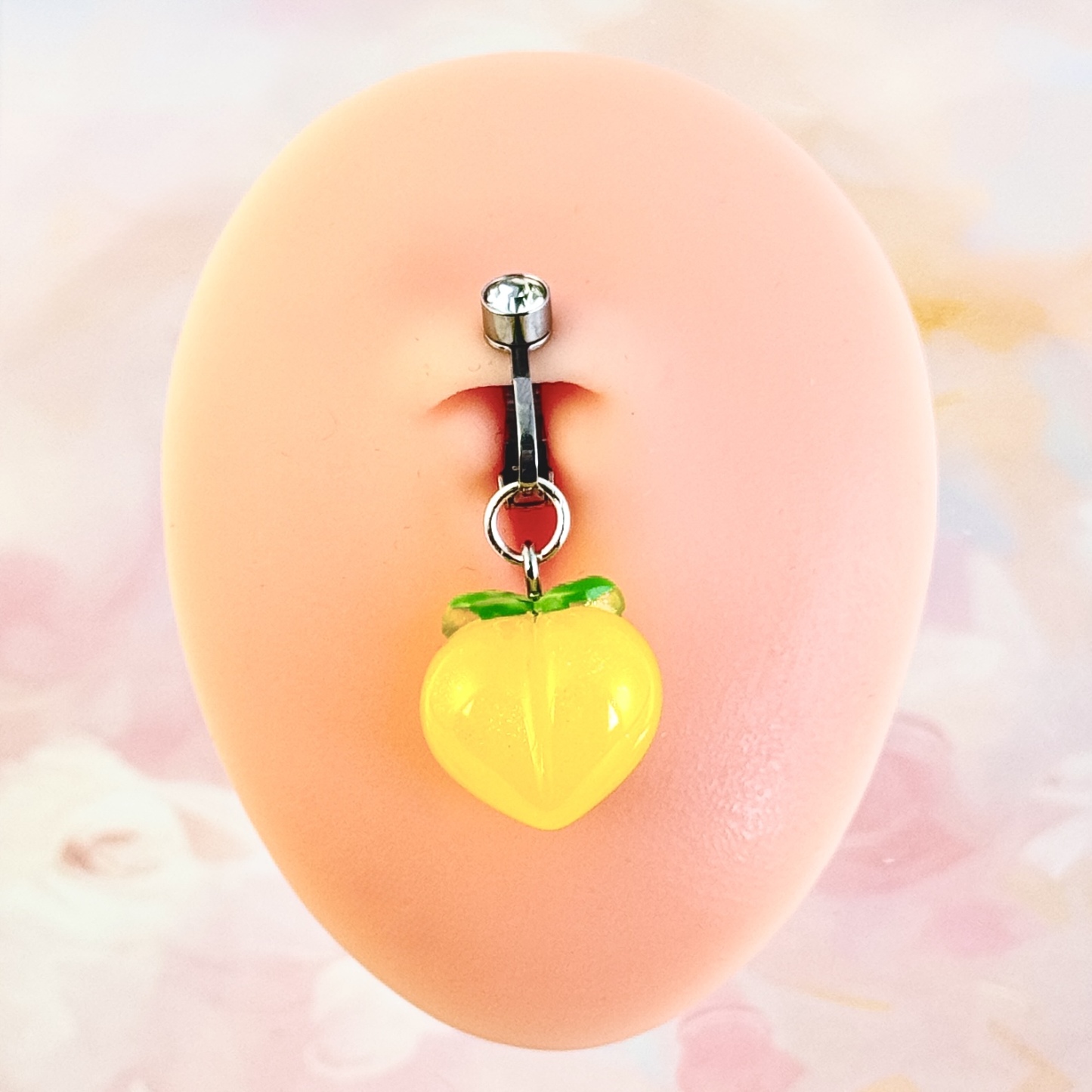Energy Peach Adjustable Navel Clip