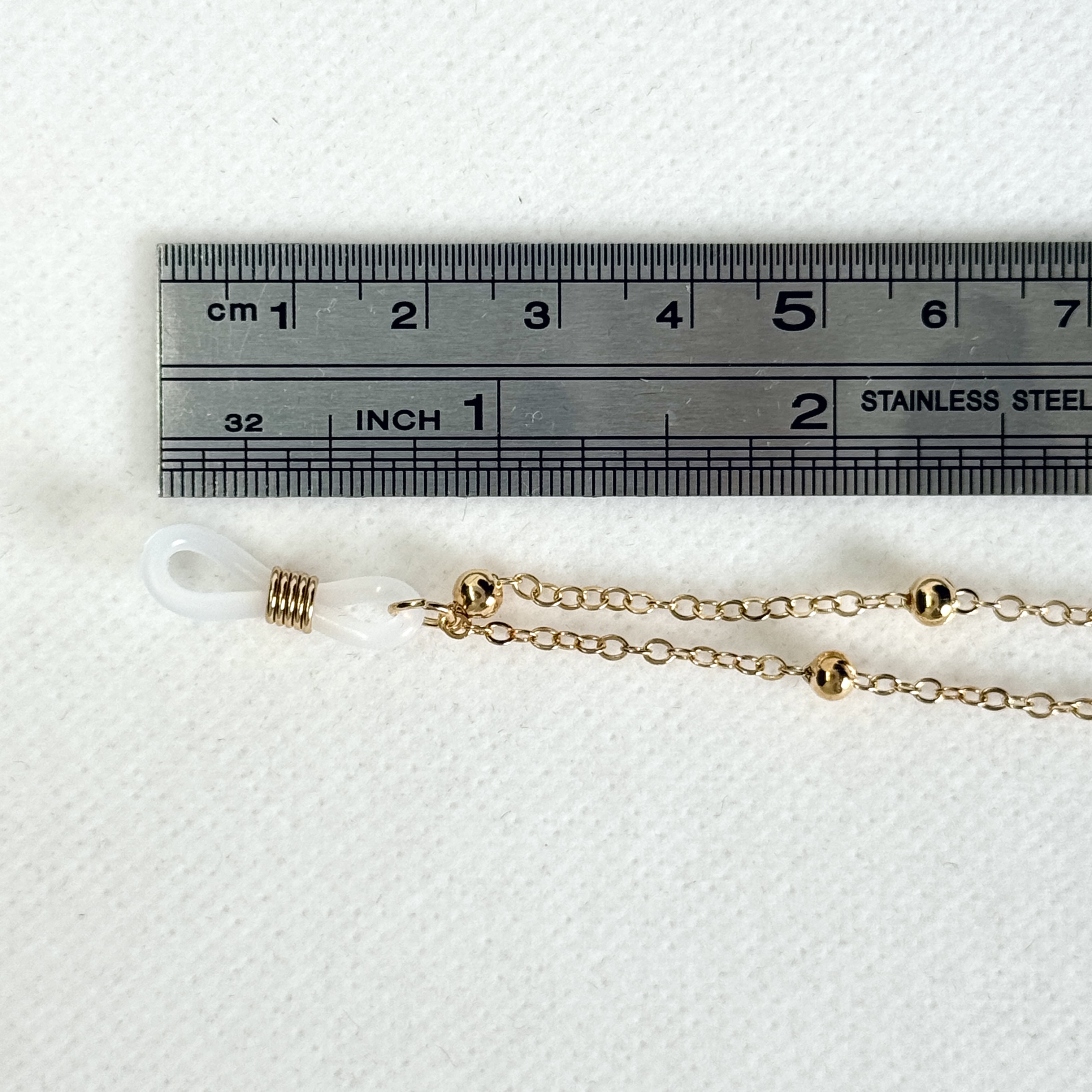 K-gold butterfly jewelry chain