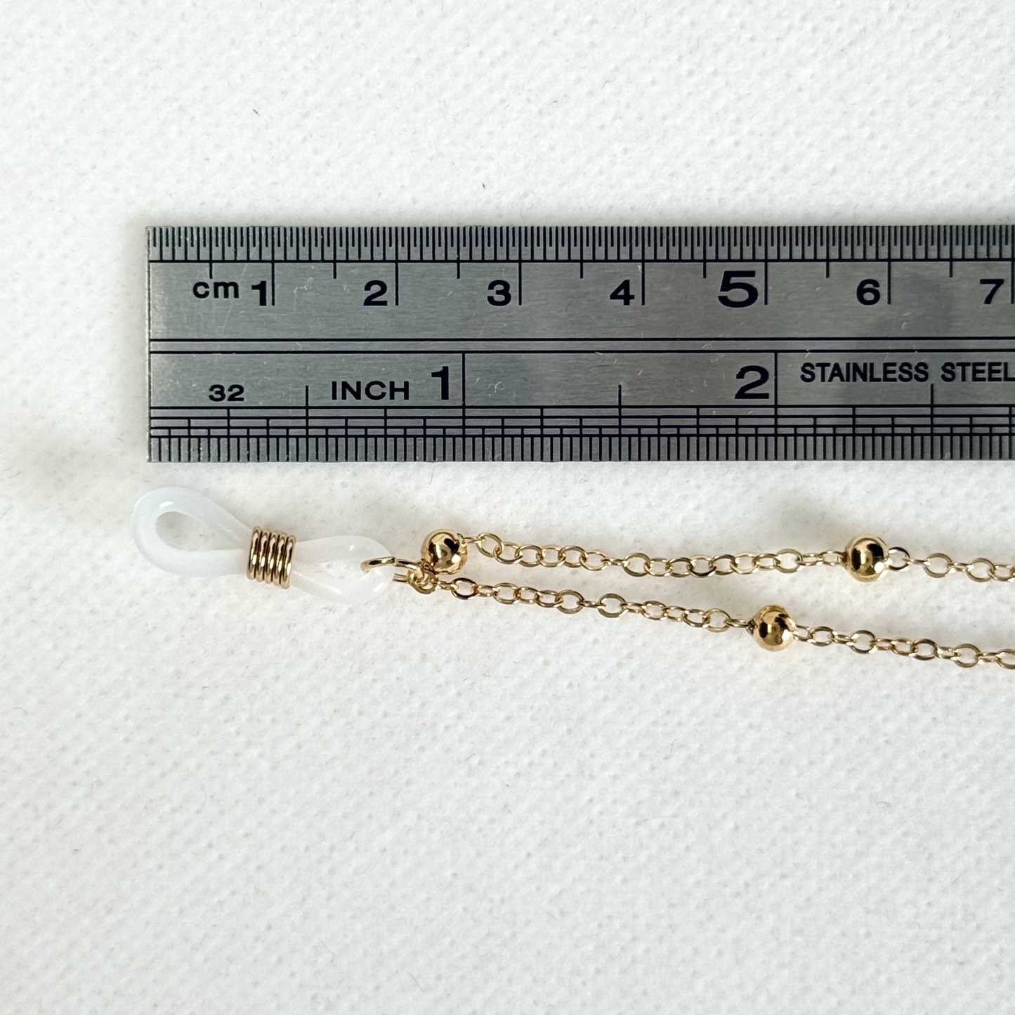K-gold butterfly jewelry chain
