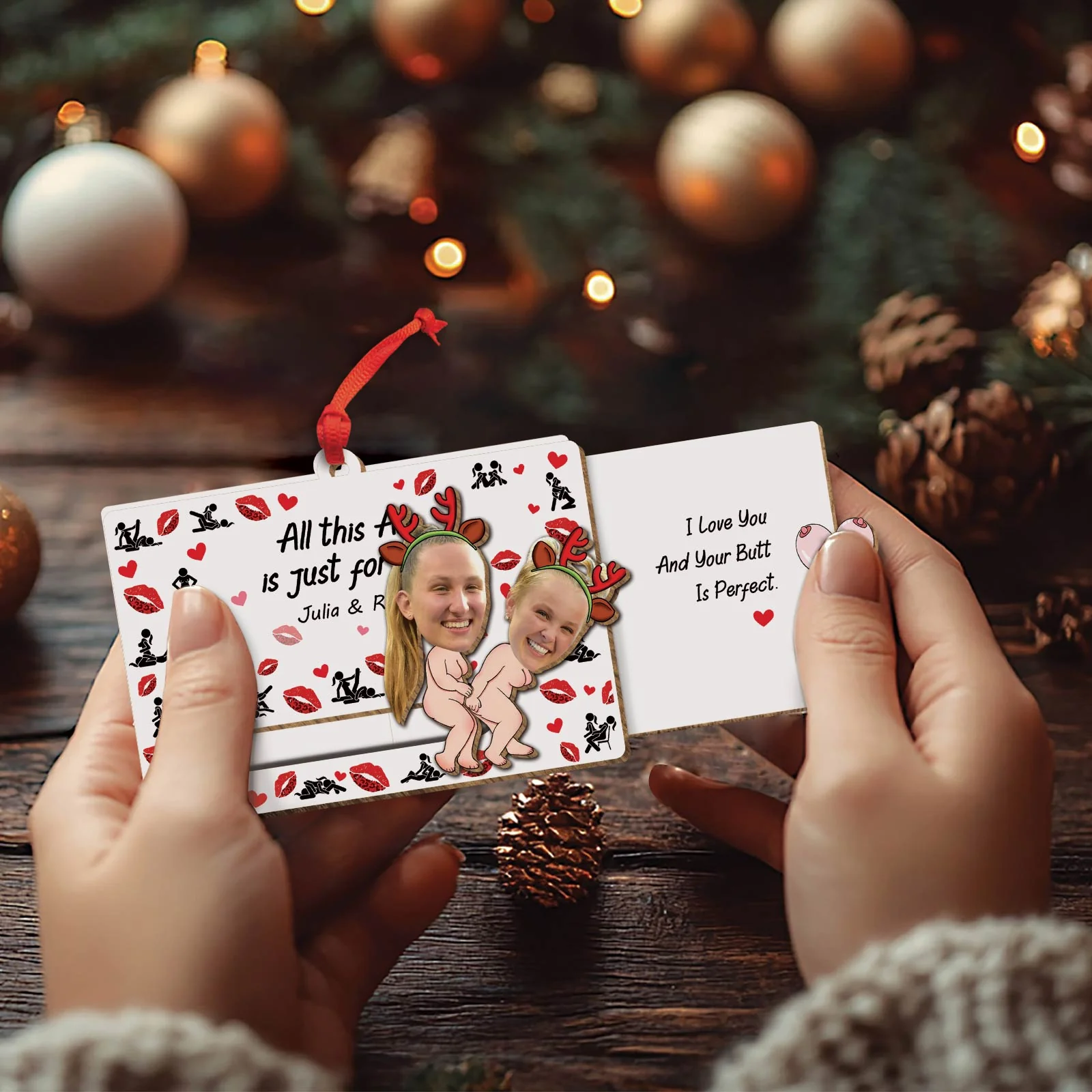 🎄Christmas prank postcard (💋Avatar customization)-Thyye