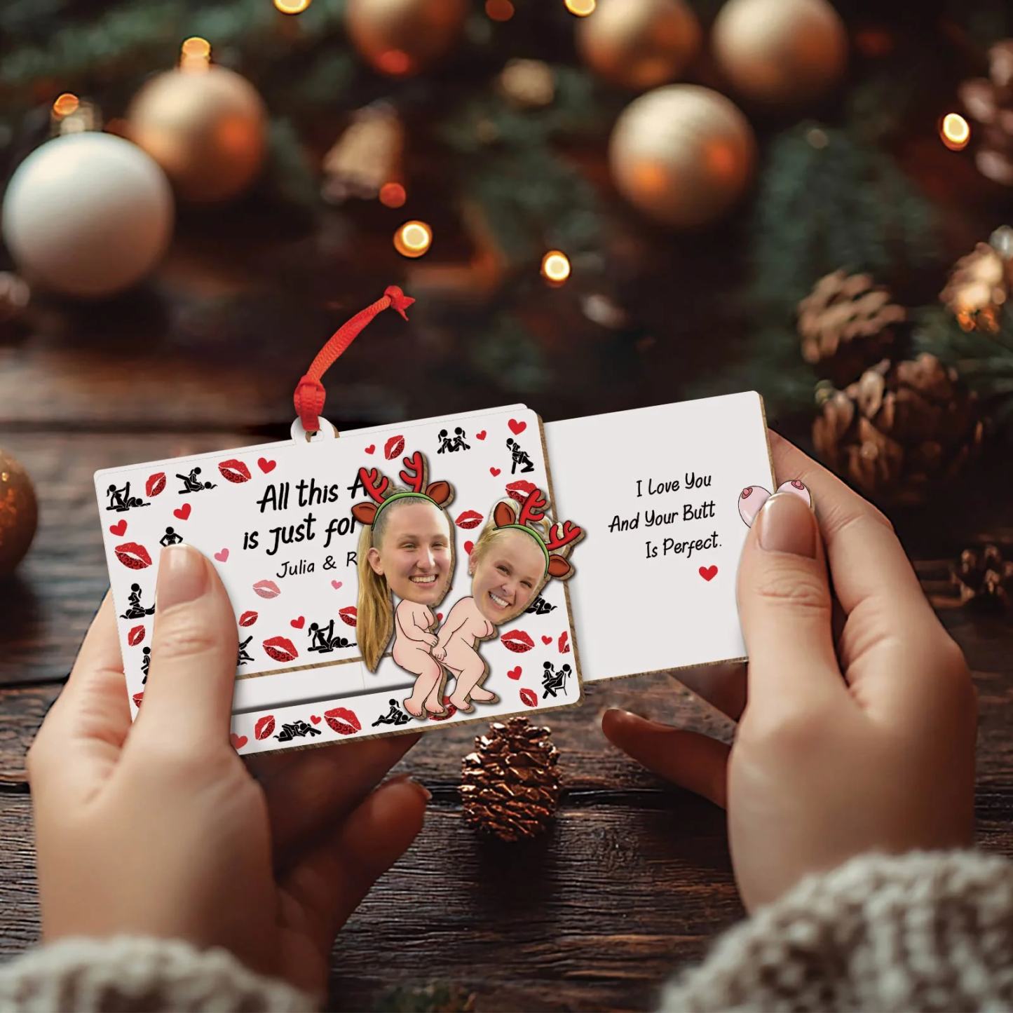 🎄Christmas prank postcard (💋Avatar customization)-Thyye