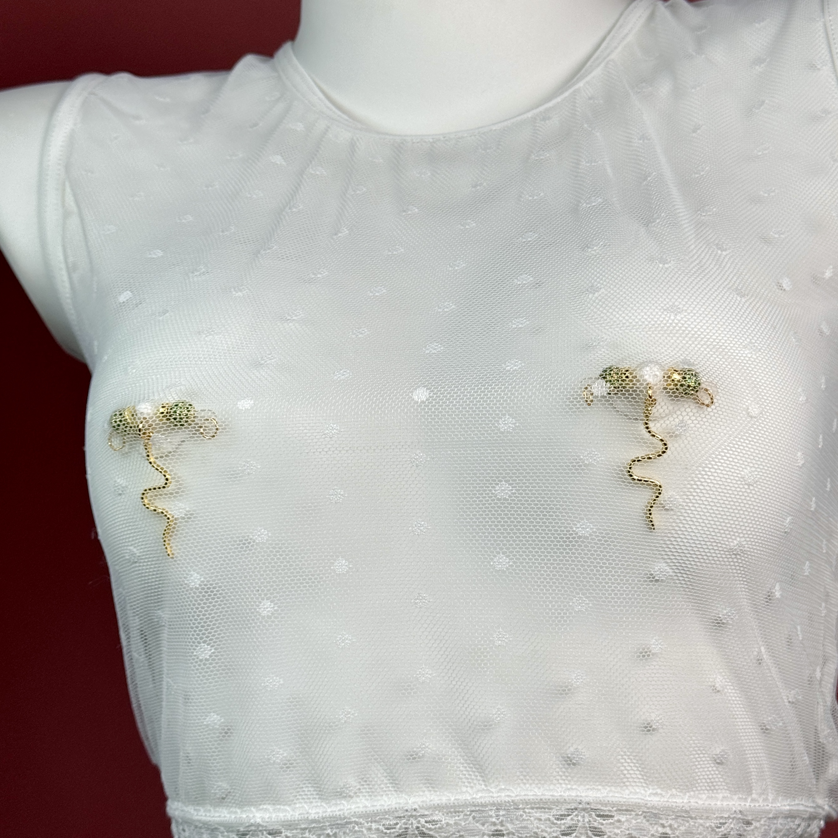 Gilded Serpent Nipple Clamps