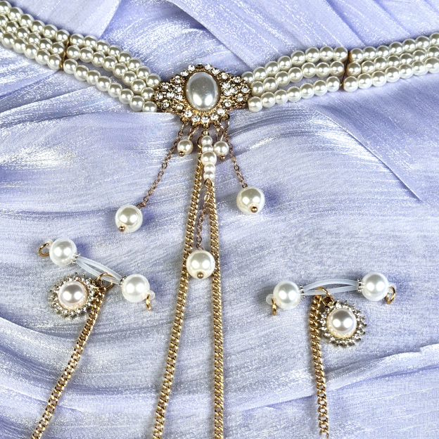 Golden Pearl Nipple Chain Jewelry