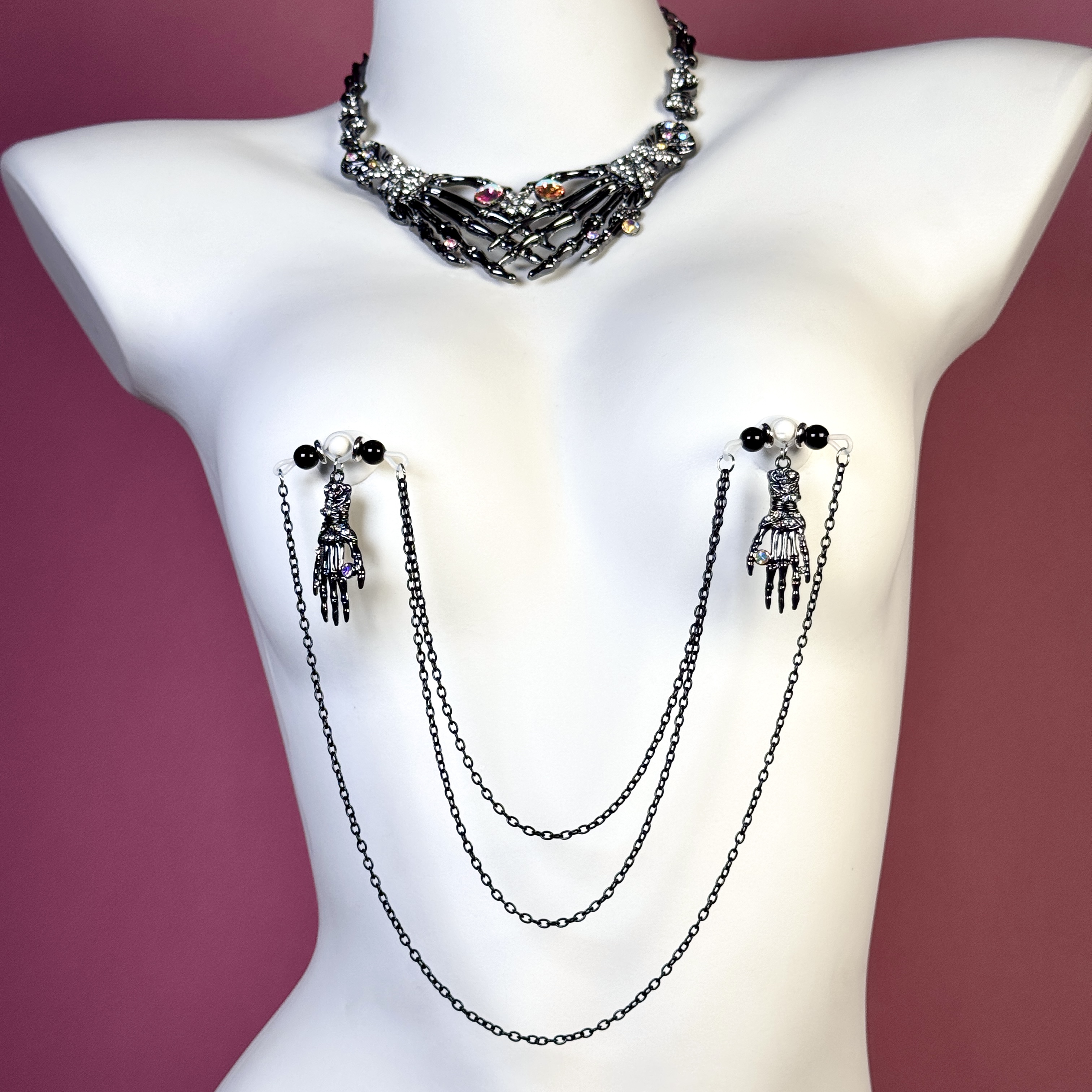 Gothic Claw Body Chain