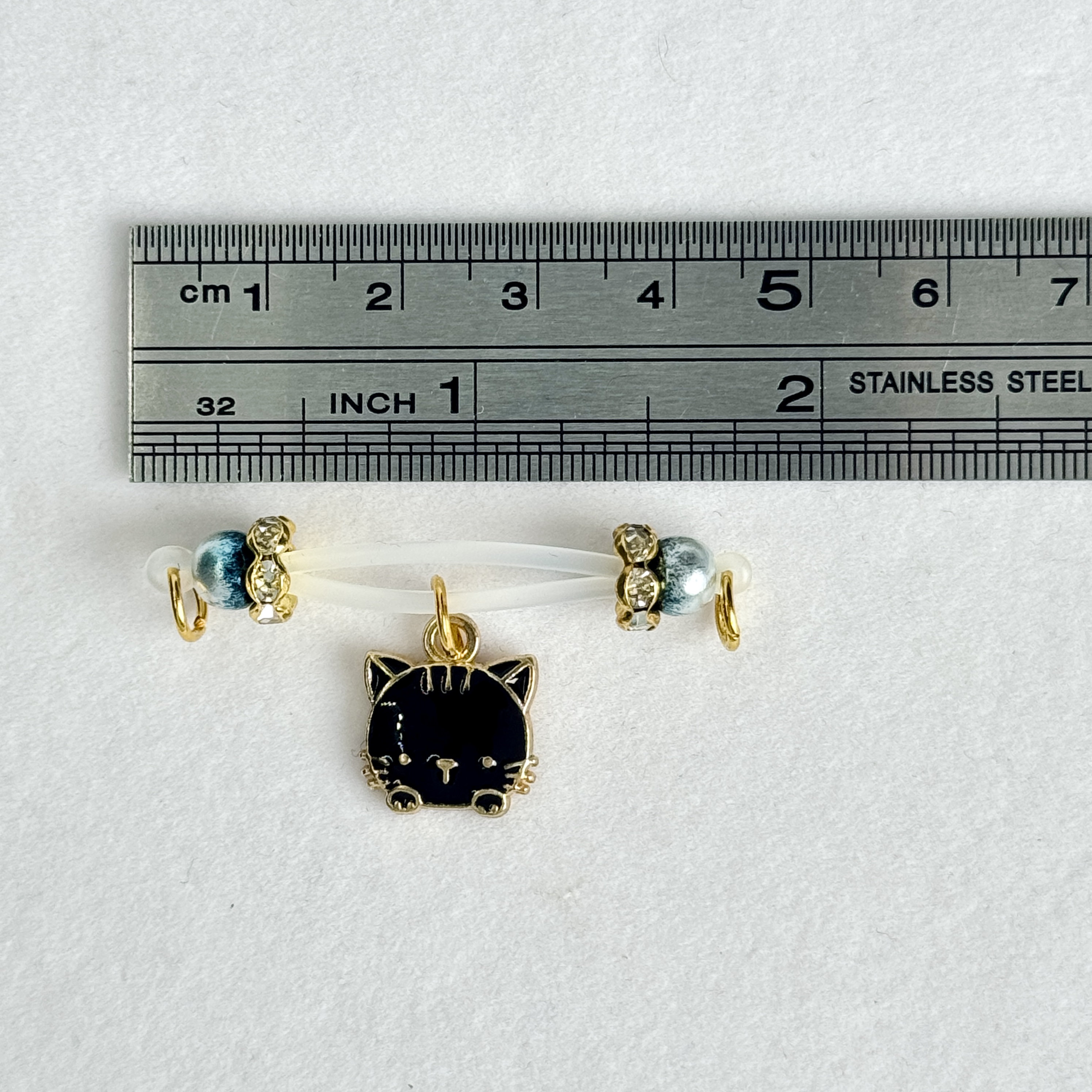 Midnight Cat Nipple Clips