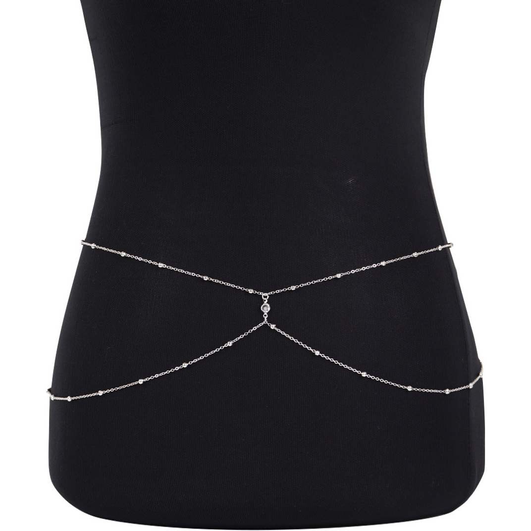 Double-layer waist chain