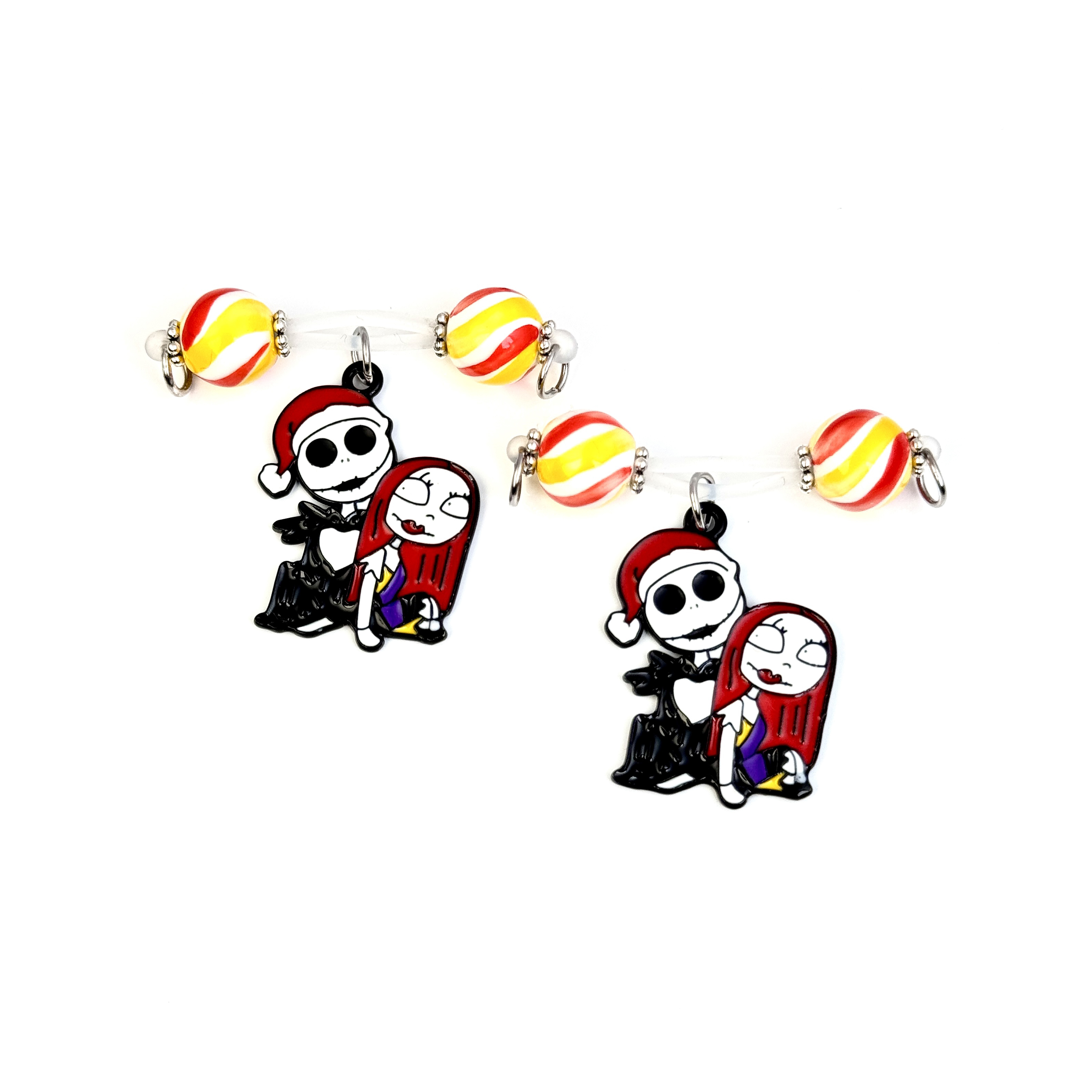 Candy Skull Couple Nipple Clamps