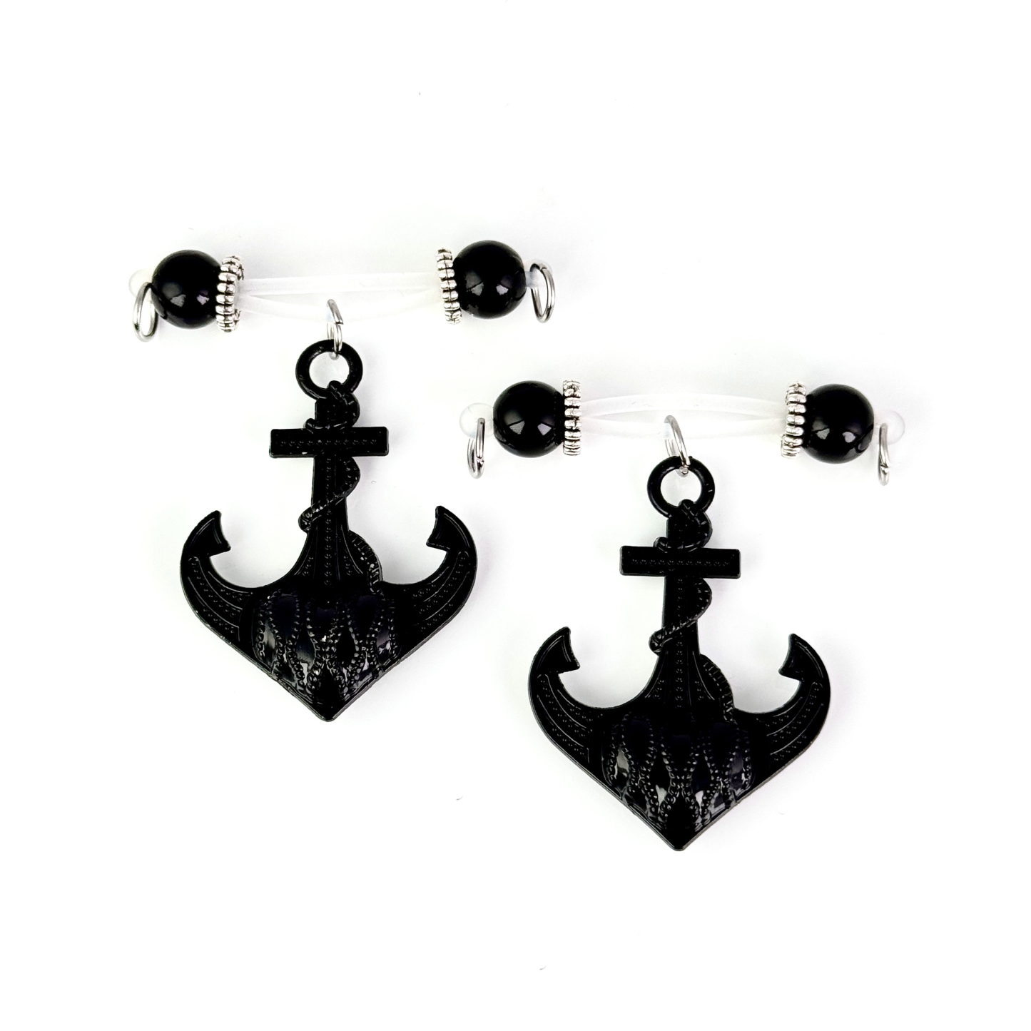 Halloween Pirate Anchor Fake Nipple Ring