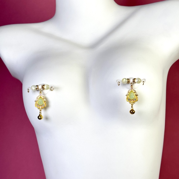 Emerald Royal Nipple Clips