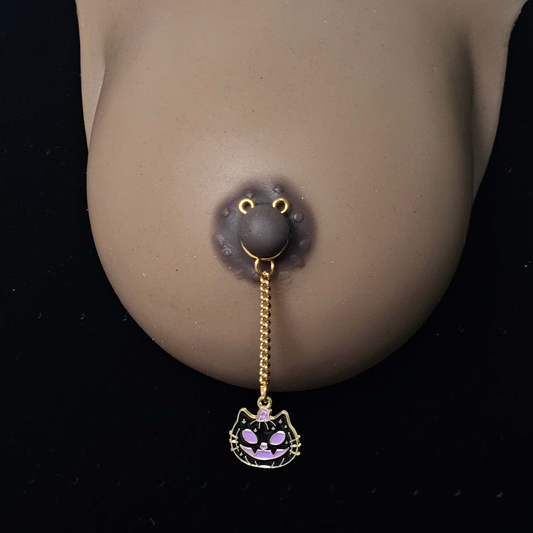 Halloween Chain Cat 🎃