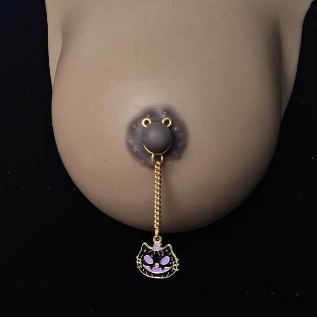 Halloween Chain Cat 🎃