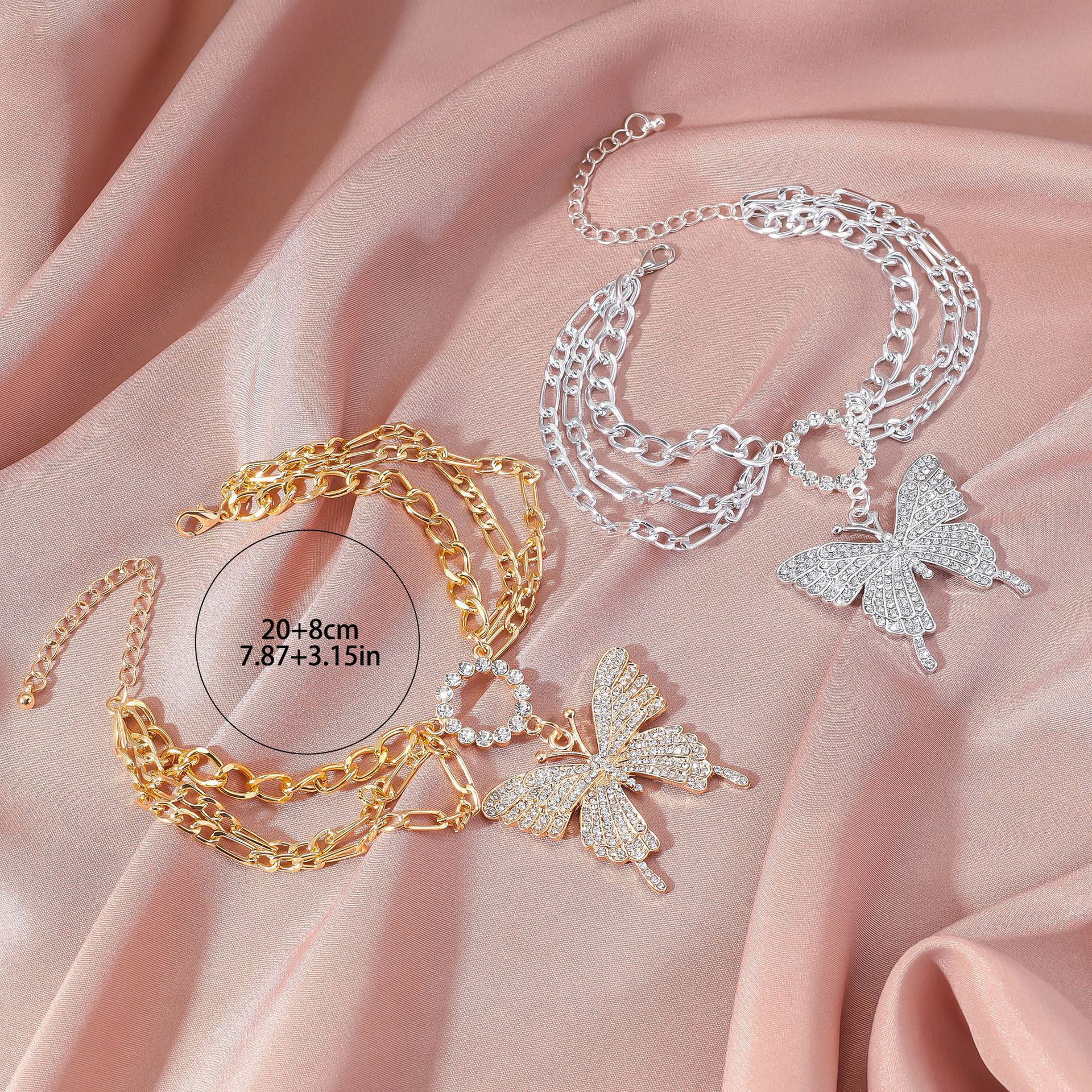Butterfly Anklet / Ankle Bracelet