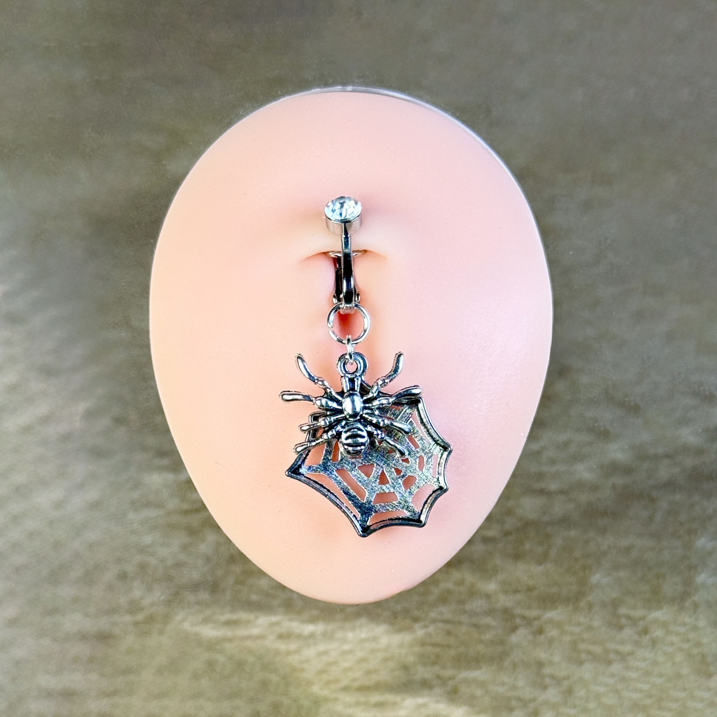 Venom Spider Non-Piercing Navel Clip