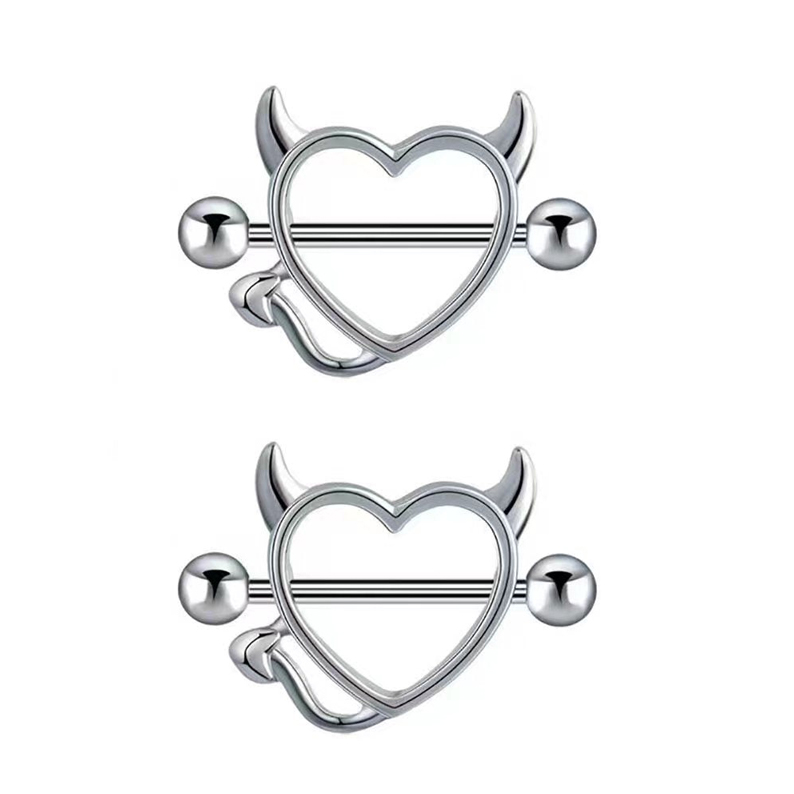 Sexy Heart-Shaped Piercing Jewelry
