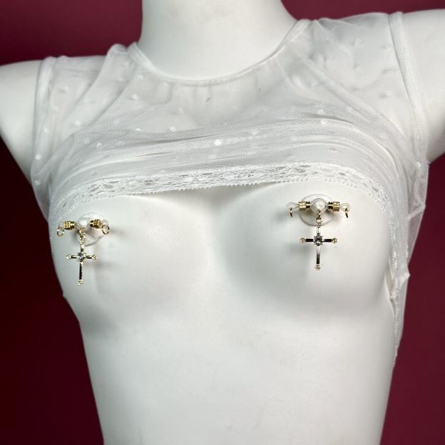 Golden Cross Nipple Clamps
