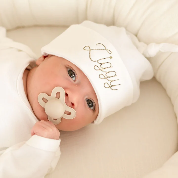 BABY HAT - EMBROIDERED-Thyye