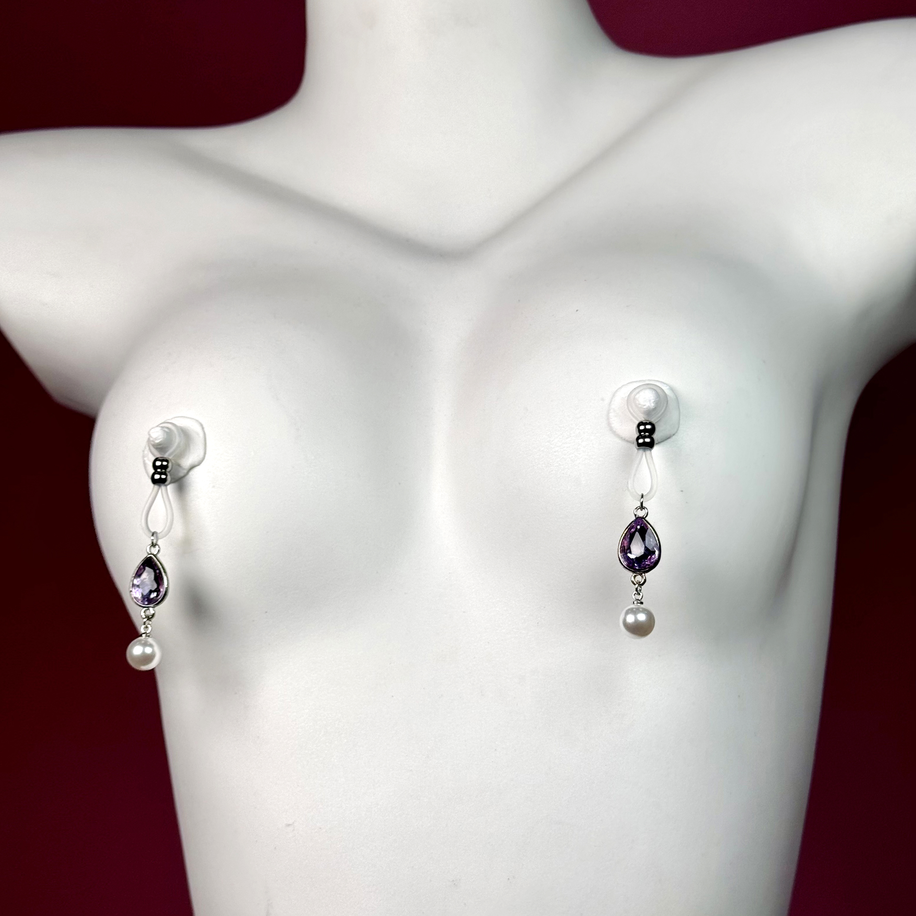 Crystal and Pearl Necklace