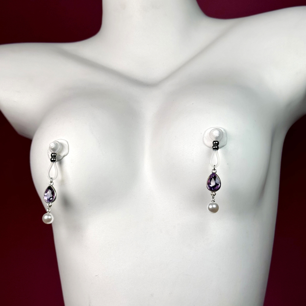 Crystal and Pearl Necklace