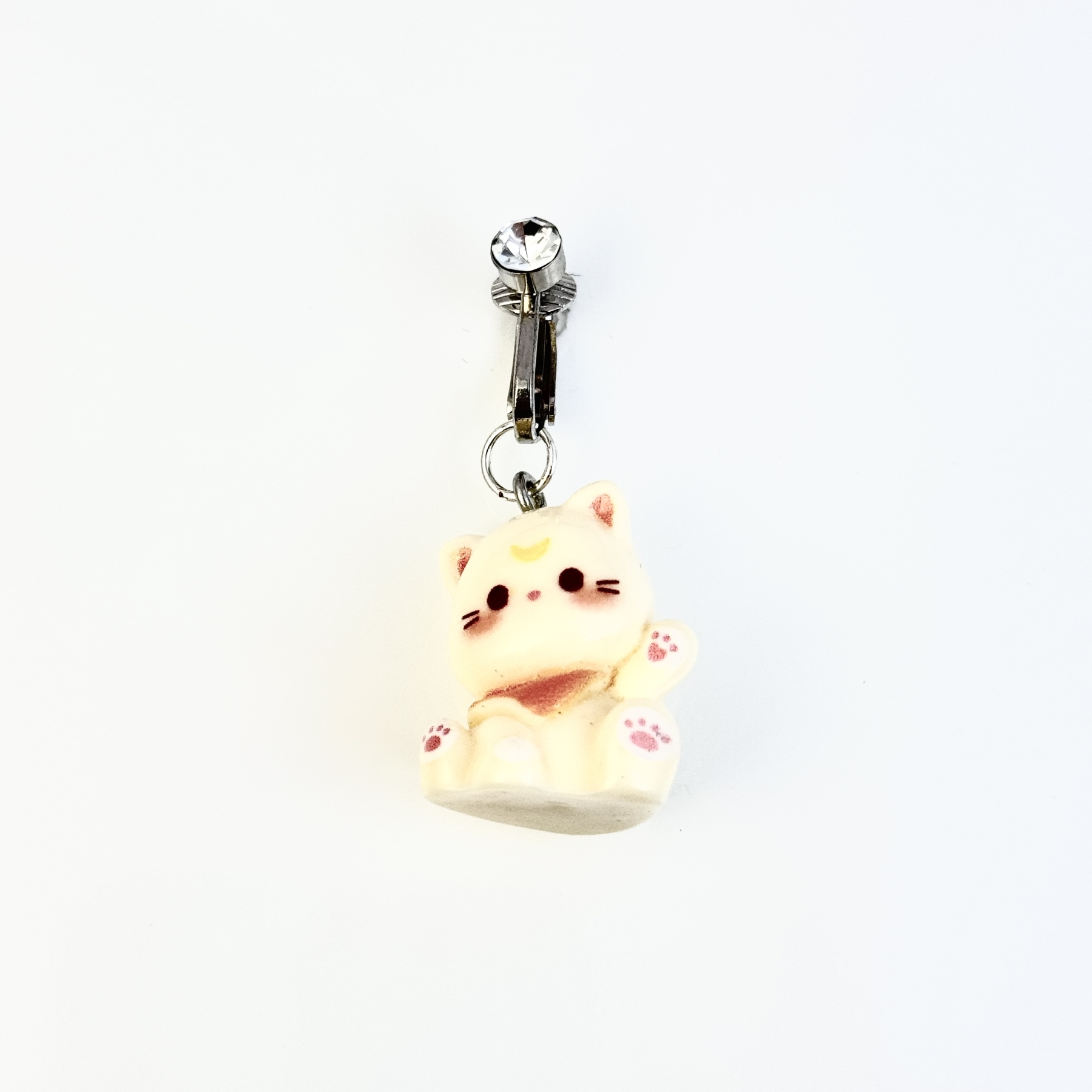 Dreamy Cat Kiss Non-Piercing Navel Clip
